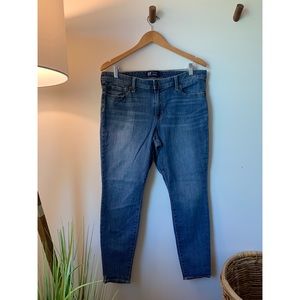 GAP Denim skinny Ankle Jeans